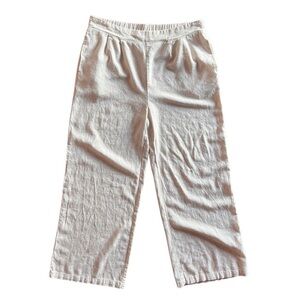 Thread & Supply Linen style palazzo pants with pockets, size XL